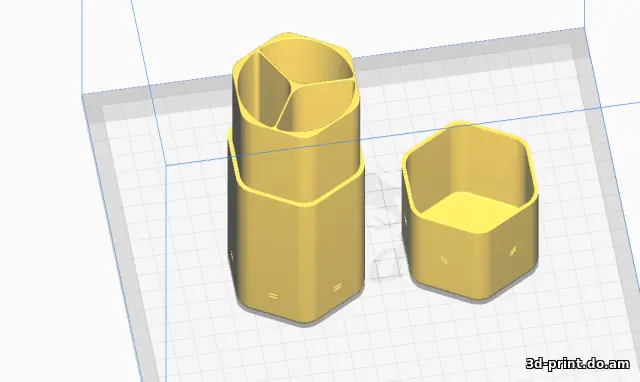 3D-модель "Пенал-тубус"