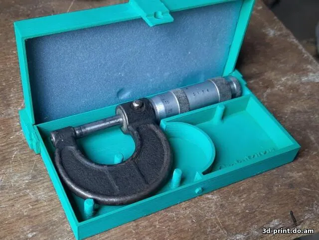 3D-модель "Коробка для микрометра 0 - 25 мм"