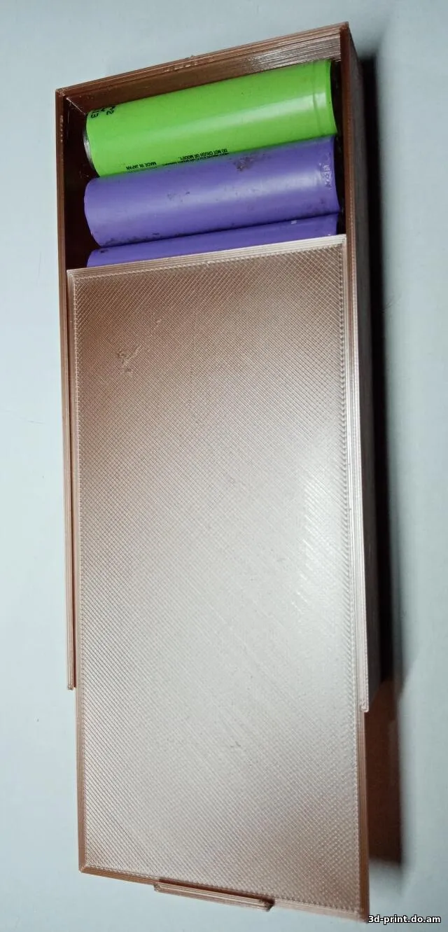 3D-модель "Бокс 18650 8шт."