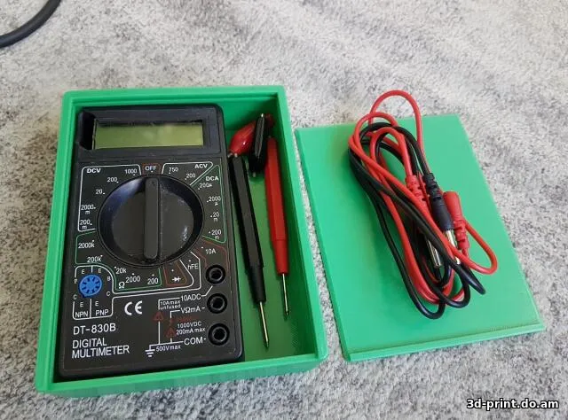 3D-модель "Коробка-футляр для китайского мультиметра"