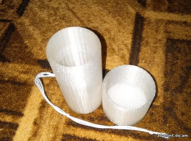 3D-модель "Тубус для ключей под опечатывание"