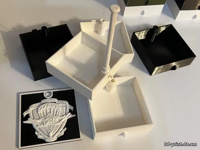 3D-модель "Квадратная шкатулка"