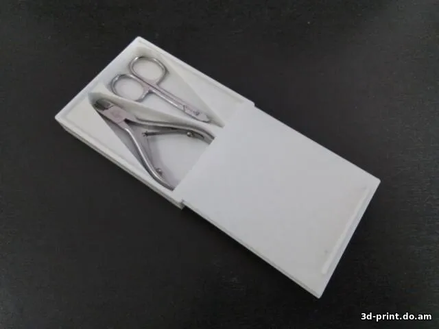 3D-модель "Коробочка для хранения ножниц и щипцов"