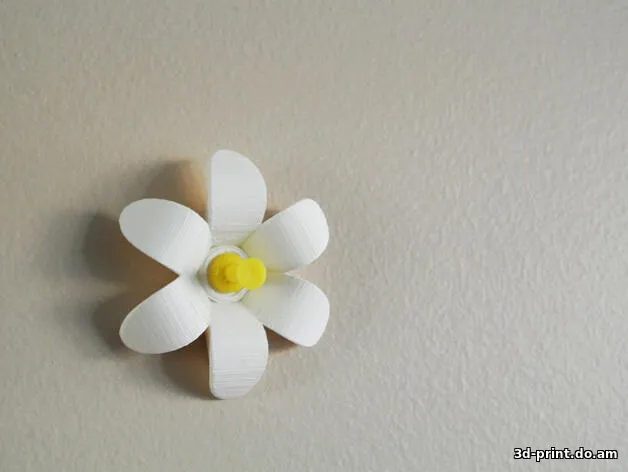 3D-модель "Кнопка-цветок"