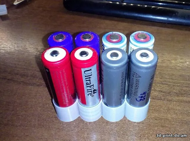 3D-модель "Органайзер для аккумуляторов 18650"