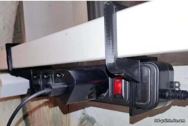 3D-модель "Держатель удлинителя (Pilot) под подоконником"