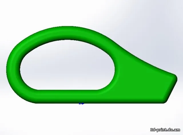 3D-модель "Ручка для ножниц"
