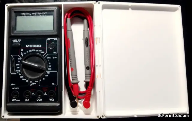 3D-модель "Коробка для мультиметра Digital M-890D"