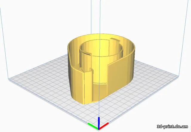 3D-модель "Диспенсер для широкого скотча"
