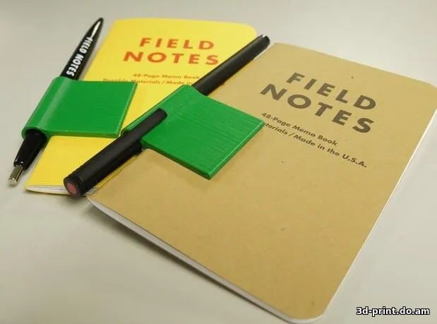 3D-модель "Фиксатор для ручки на блокноте"