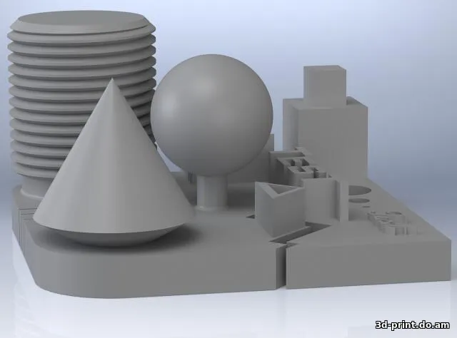 3D-модель "Тестовая модель"