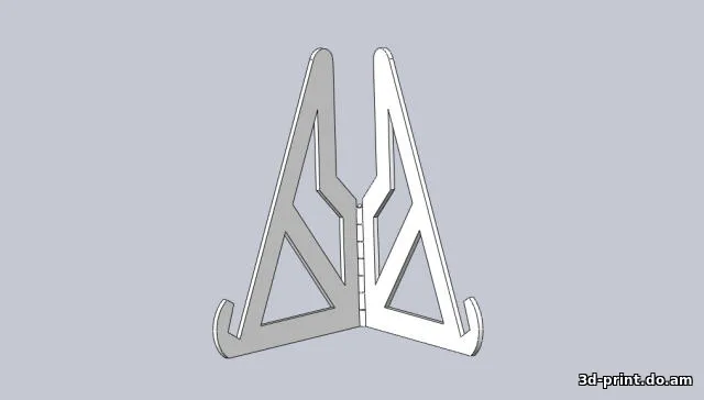 3D-модель "Подставка / Books or iPads Holder"