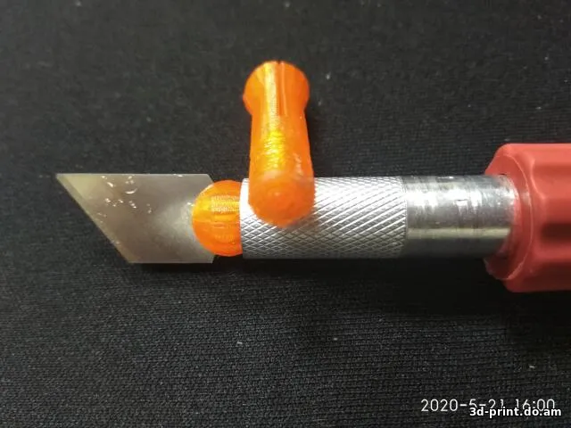 3D-модель "Зажим для лезвия ножа"