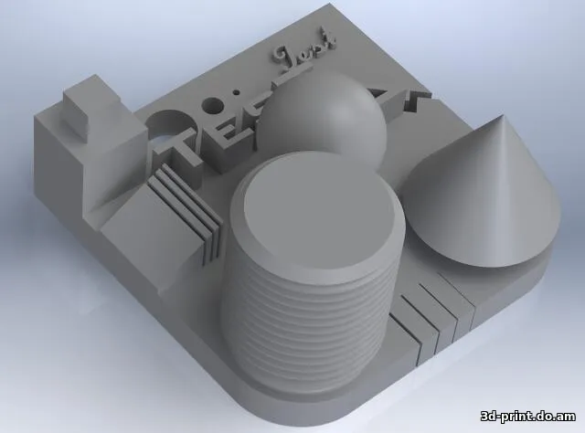 3D-модель "Тестовая модель"