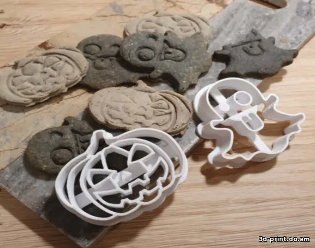 3D-модель "Формочка для печенья - Призрак Хэллоуина"