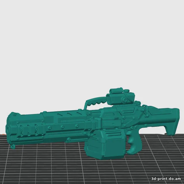 3D-модель "NC MGR-H: Штурмовая винтовка будущего"