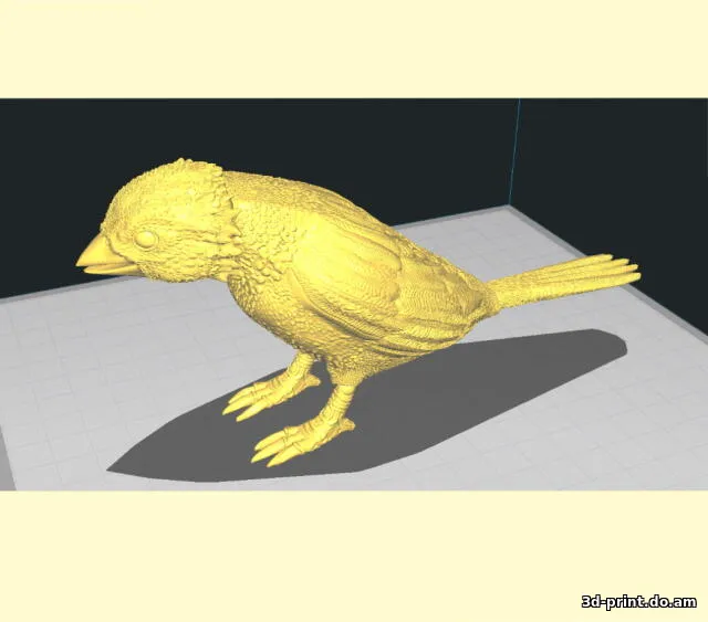 3D-модель "Воробей"