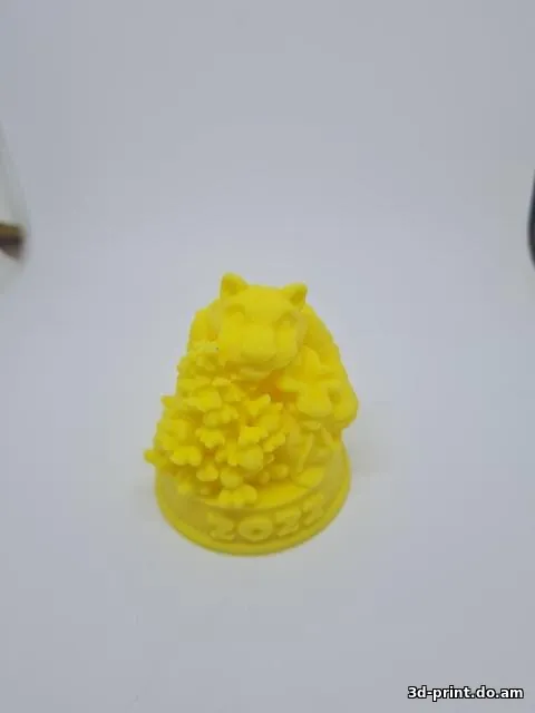 3D-модель "Статуэтка тигра 2022"