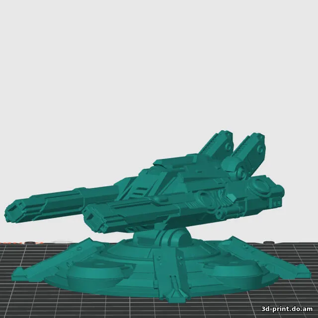 3D-модель "Роботизированная наземная турель "Шторм""