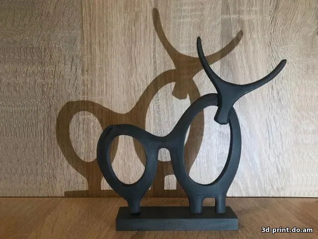 3D-модель "Абстрактный бык"