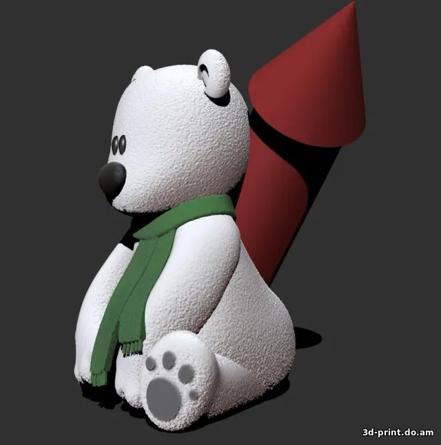 3D-модель "Летающий медведь 2" 3D-модель "Летающий медведь 2"