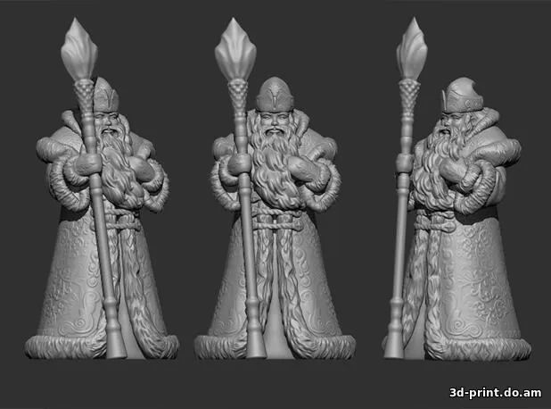 3D-модель "Дед Мороз 2"