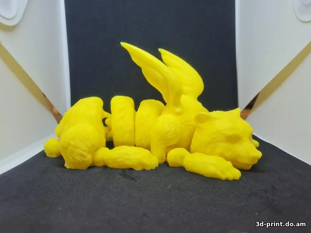 3D-модель "Летающий медведь"