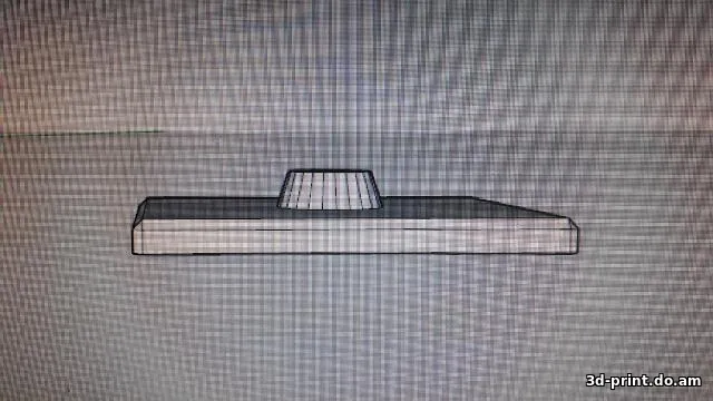 3D-модель "Подставка для Литофановая коробка"