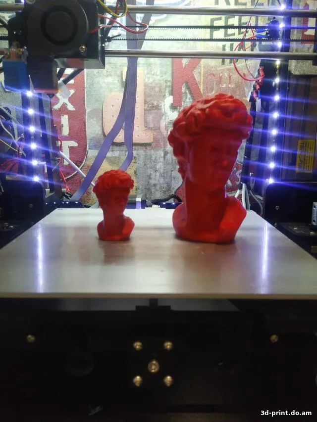 3D-модель "David голова" 3D-модель "David голова"