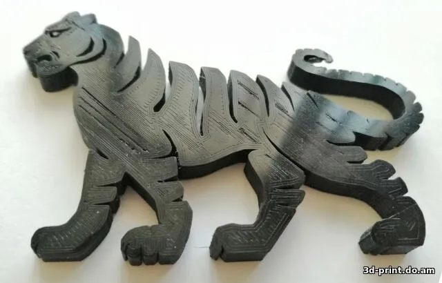 3D-модель "Тигр" 3D-модель "Тигр"