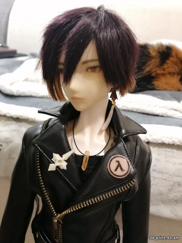 3D-модель "Кукольная голова Чжун Ли" 3D-модель "Кукольная голова Чжун Ли"