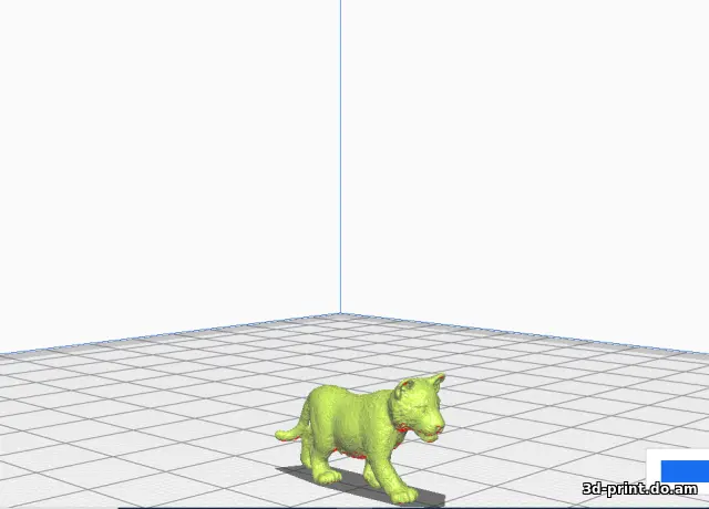 3D-модель "Тигренок"