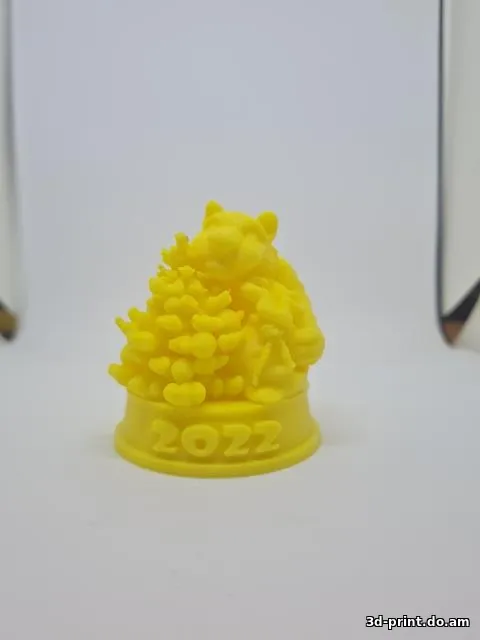 3D-модель "Статуэтка тигра 2022"