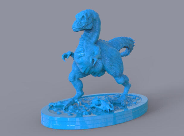 3D-модель "Динозавр"