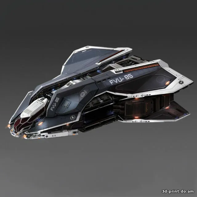 3D-модель "Космический истребитель FVU-85"