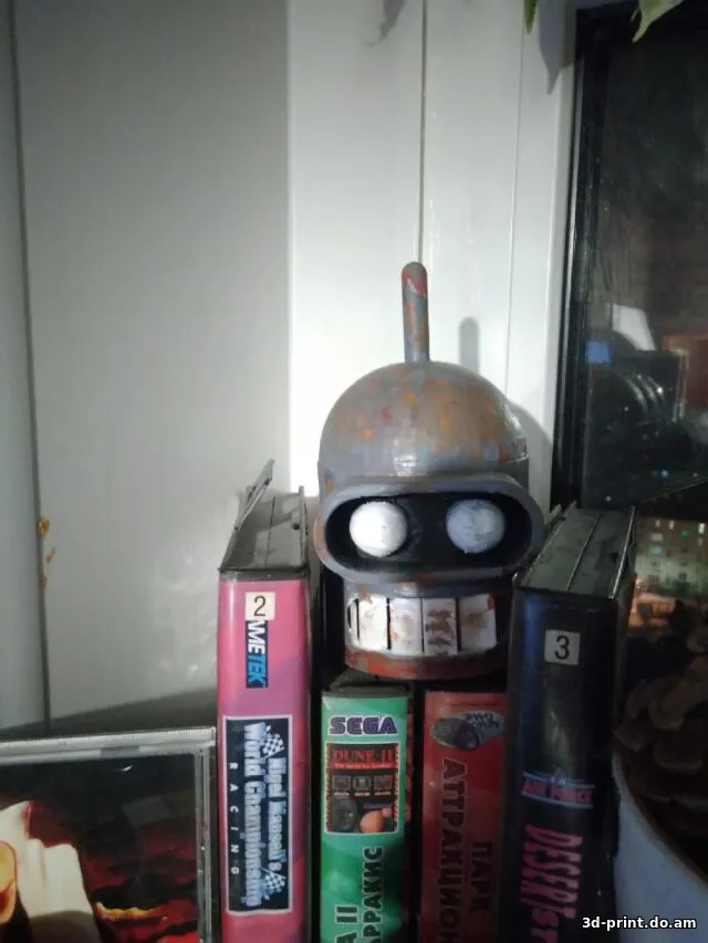 3D-модель "Голова бендера"