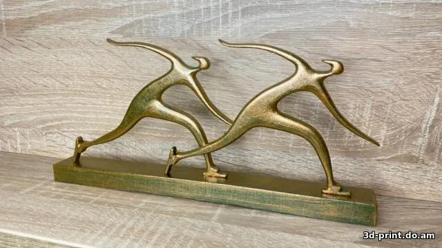 3D-модель "Конькобежцы" 3D-модель "Конькобежцы"