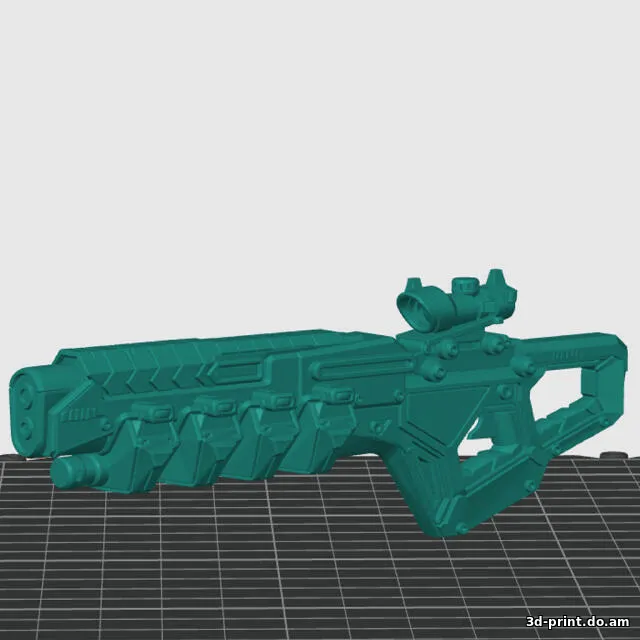 3D-модель "Плазменная винтовка "Кобра" 3D-модель "Плазменная винтовка "Кобра"