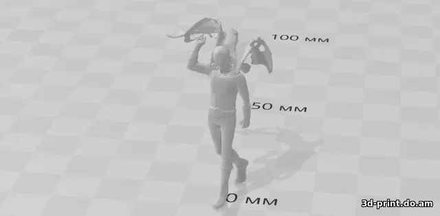 3D-модель "Сайтама" 3D-модель "Сайтама"