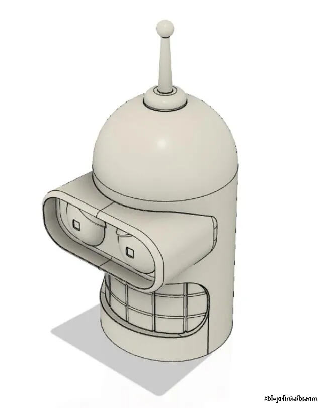 3D-модель "Фаркоп Бендер Родригез"