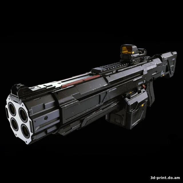 3D-модель "Дробовик «Страж»"