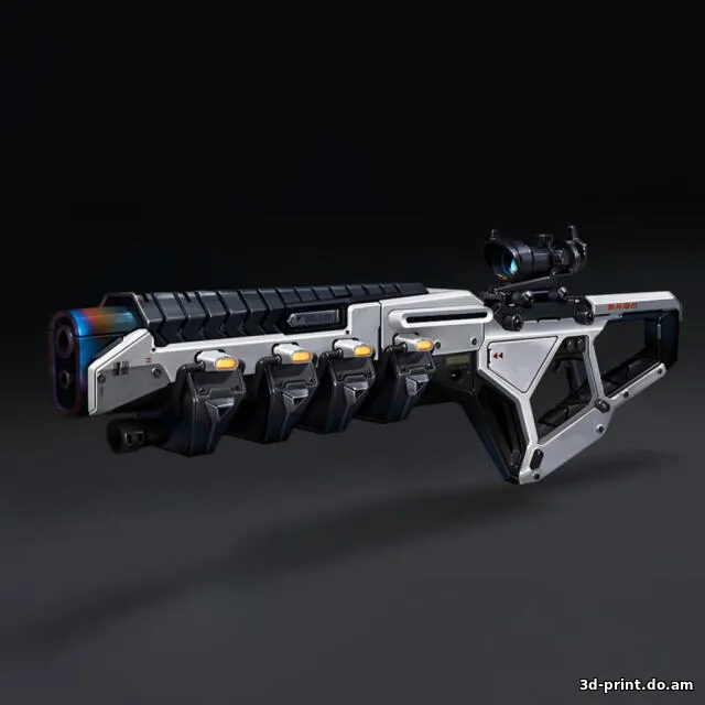 3D-модель "Плазменная винтовка "Кобра"