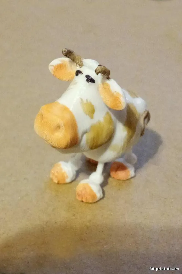 3D-модель "Бычок-поросенок" 3D-модель "Бычок-поросенок"
