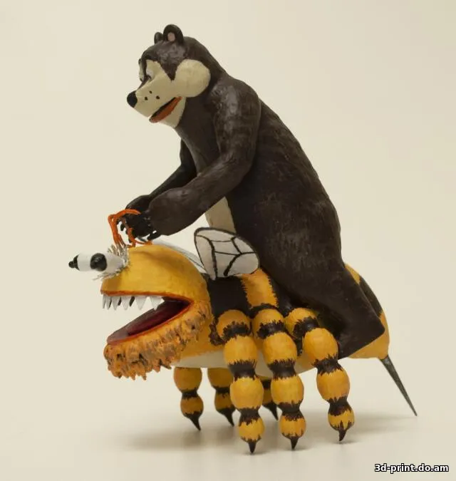 3D-модель "Мёдный всадник"