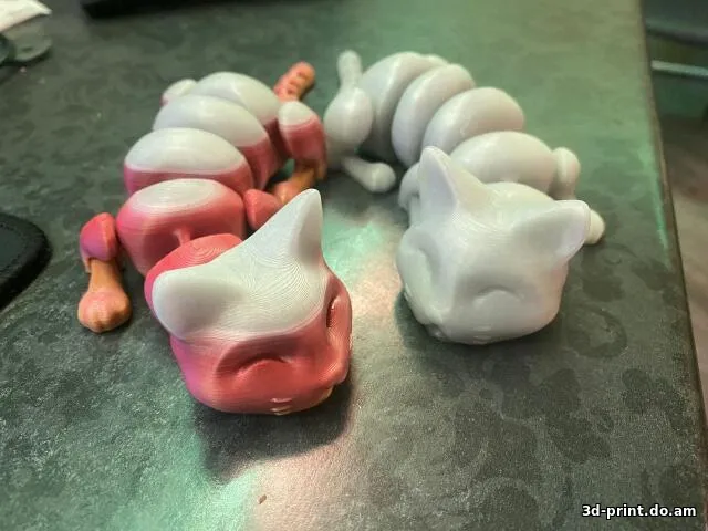 3D-модель "Ленивый кот"