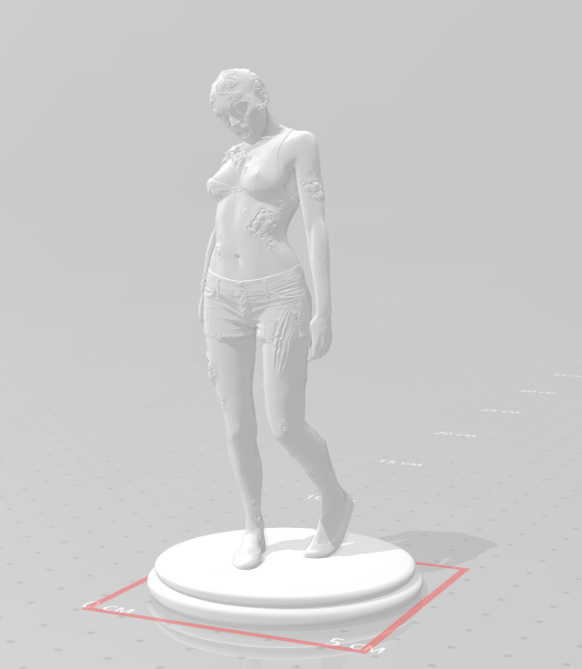 3D-модель "Женщина" из Dying Light