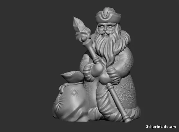3D-модель "Дед Мороз"