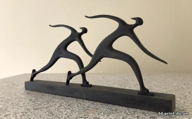 3D-модель "Конькобежцы" 3D-модель "Конькобежцы"