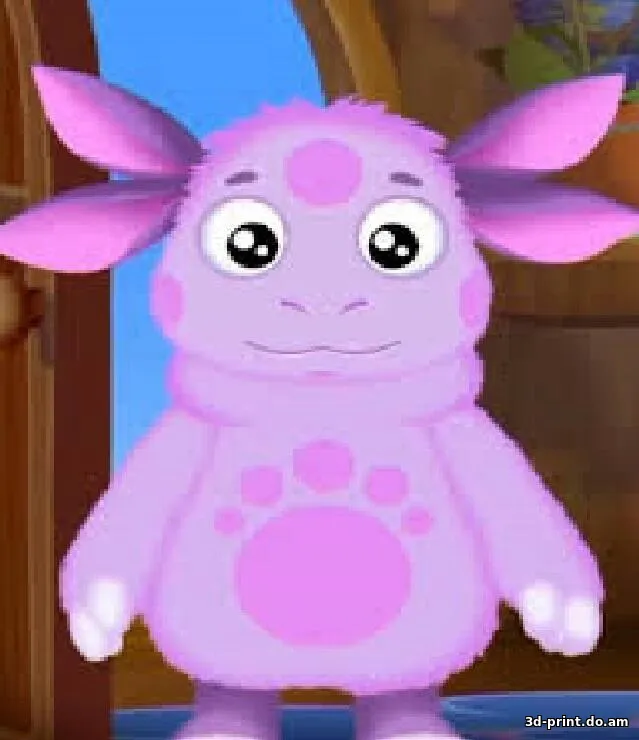 3D-модель "Лунтик"