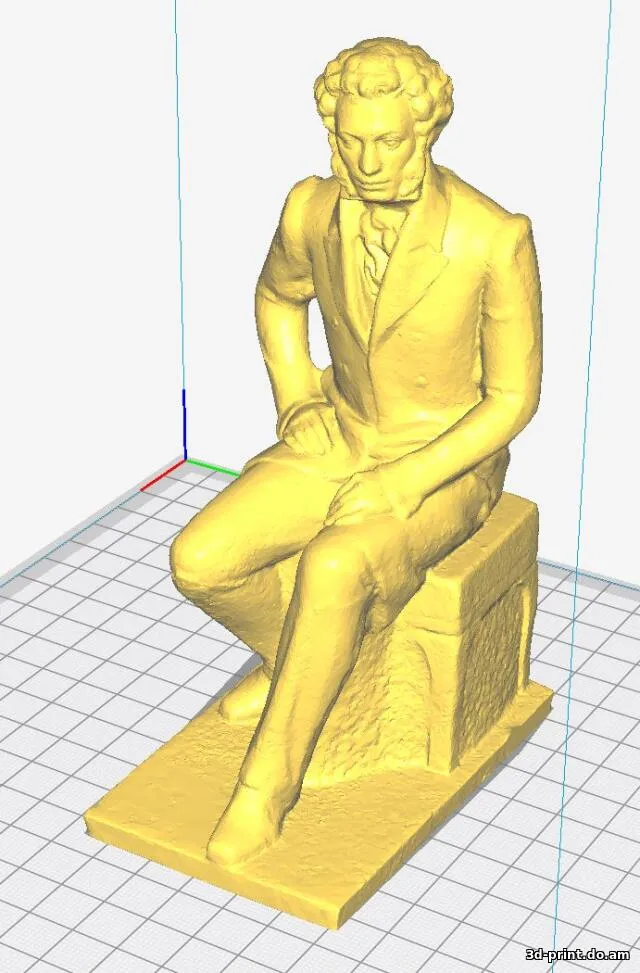 3D-модель "А.С.Пушкин"